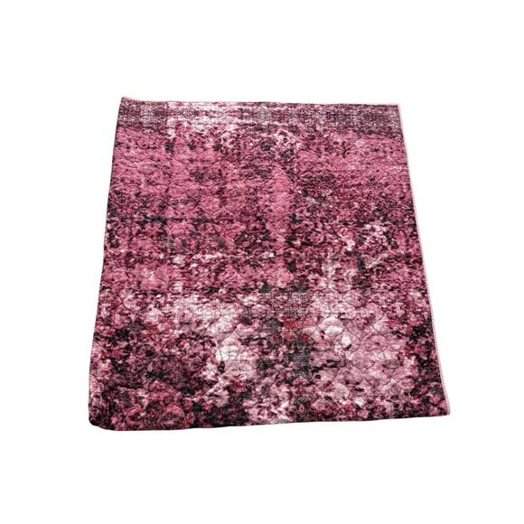 Opalhouse Floral Quilt Full Queen Pink Plum Moody Boho Bedroom Blanket Bedding - Picture 9 of 12